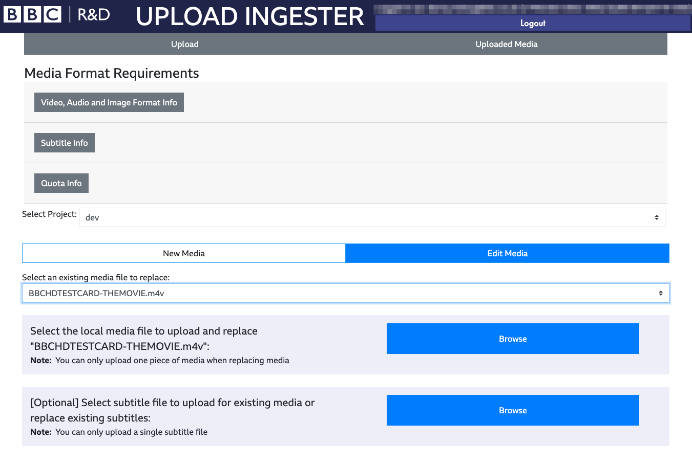 Upload Ingester Progress Bar
